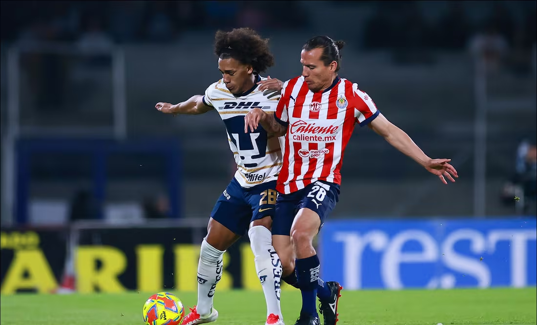 Pumas vs Chivas: Horario y canales para ver EN VIVO el partido de la Liga MX de este domingo 5 de octubre