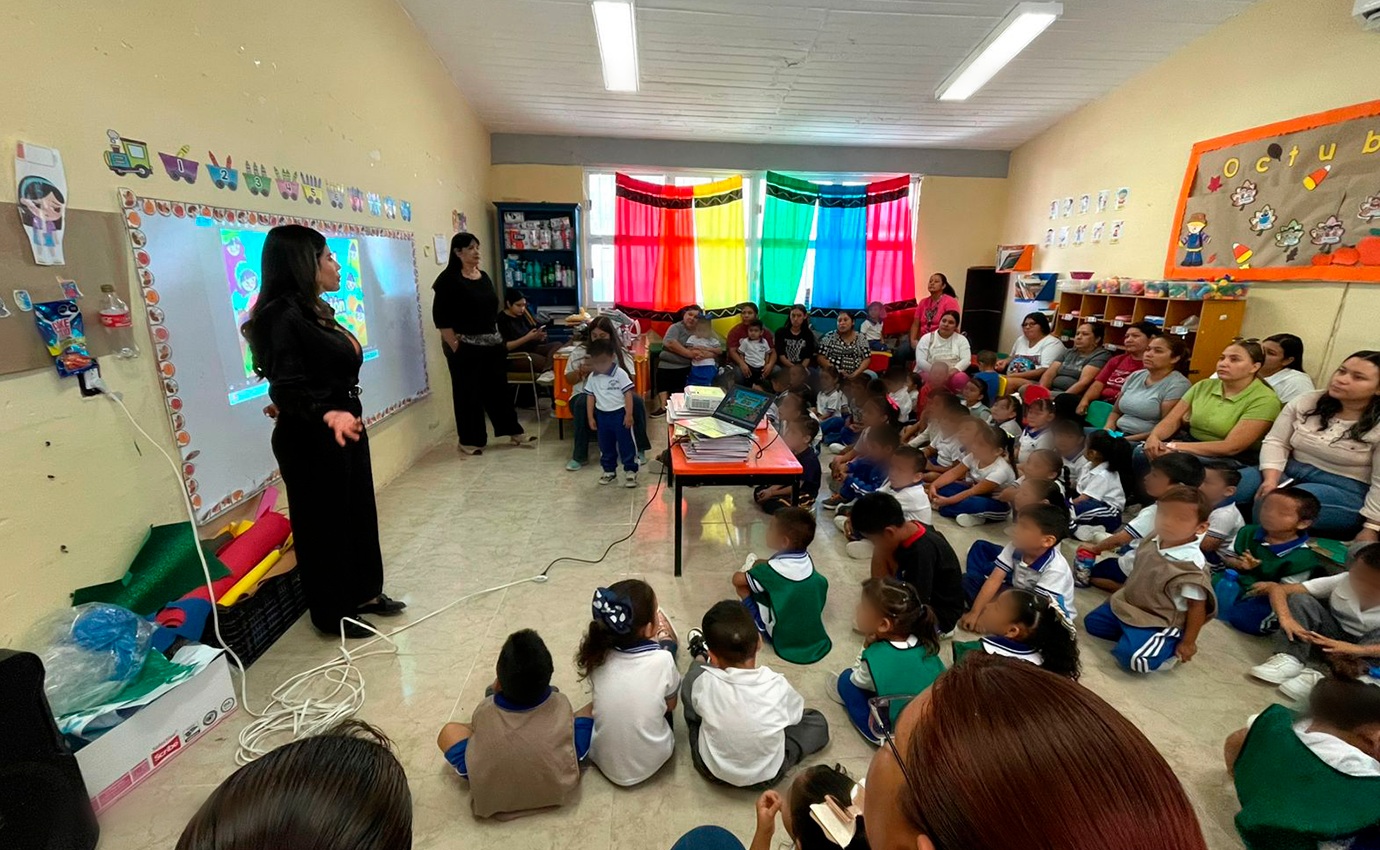 OCAMPO PROMUEVE HÁBITOS SALUDABLES EN ESCUELAS POR EL DÍA INTERNACIONAL DE LA ALIMENTACIÓN