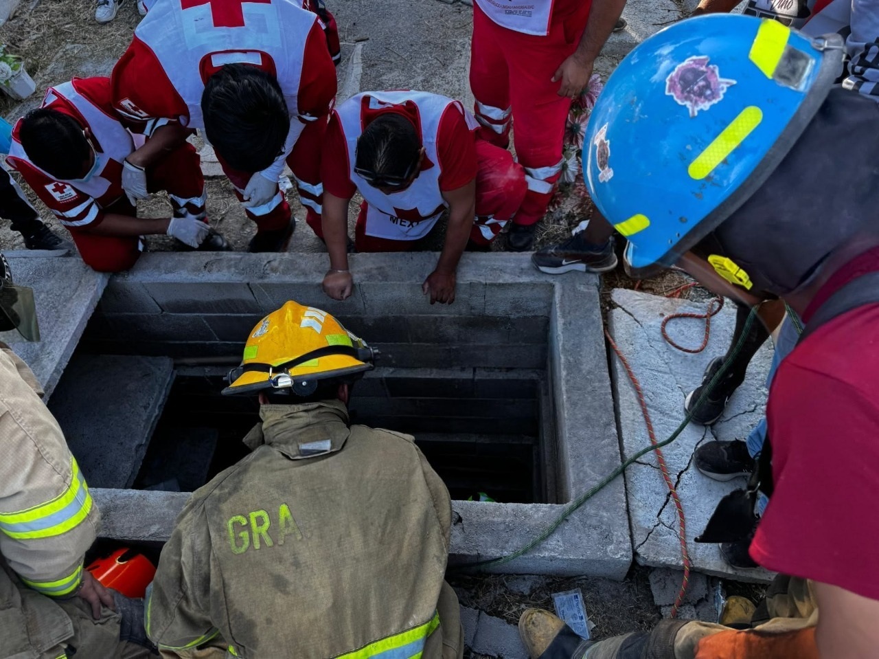 Se salva «de milagro» tras  caer en tumba de Parras