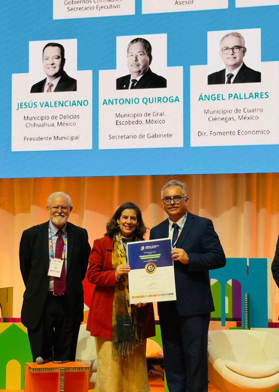 Recibe 4-C reconocimiento internacional en Barcelona