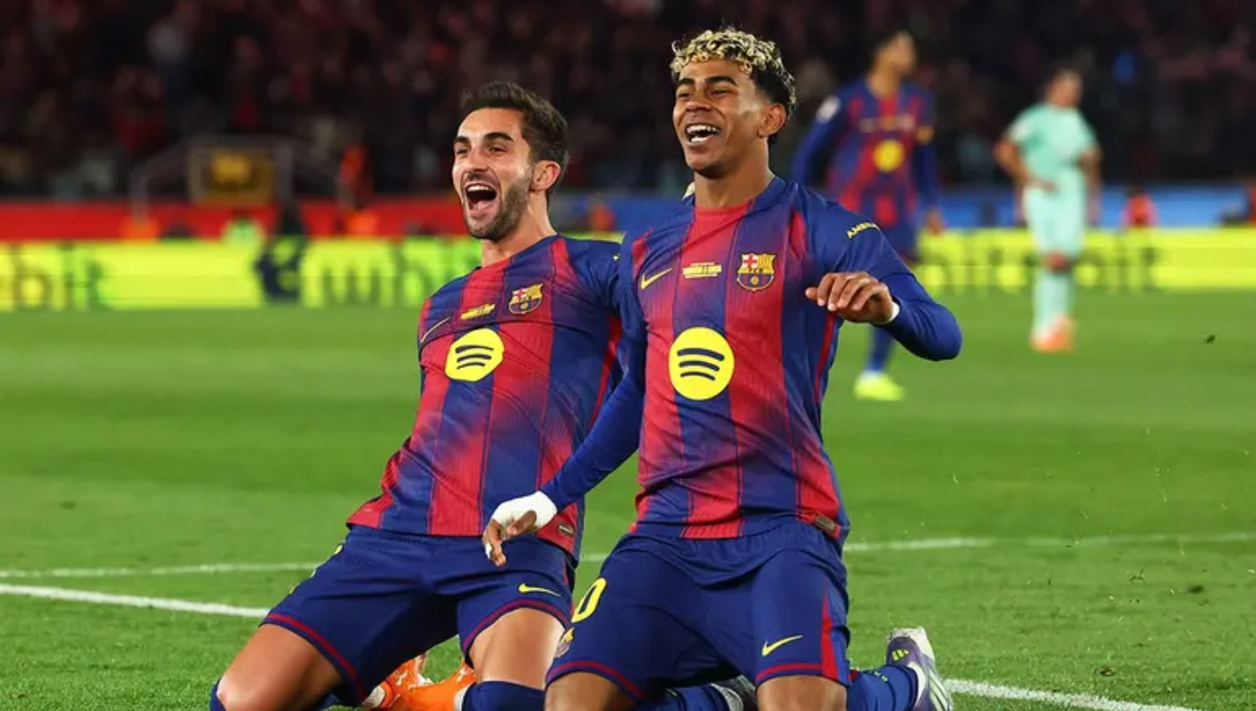 El Barcelona se da un festín en su regreso al Camp Nou