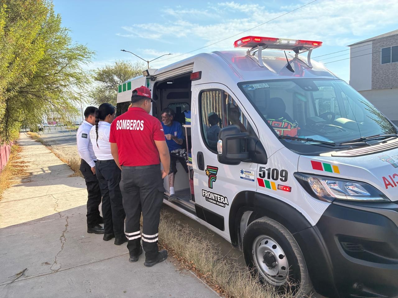 Auxilia Policía a hombre violentado por su pareja