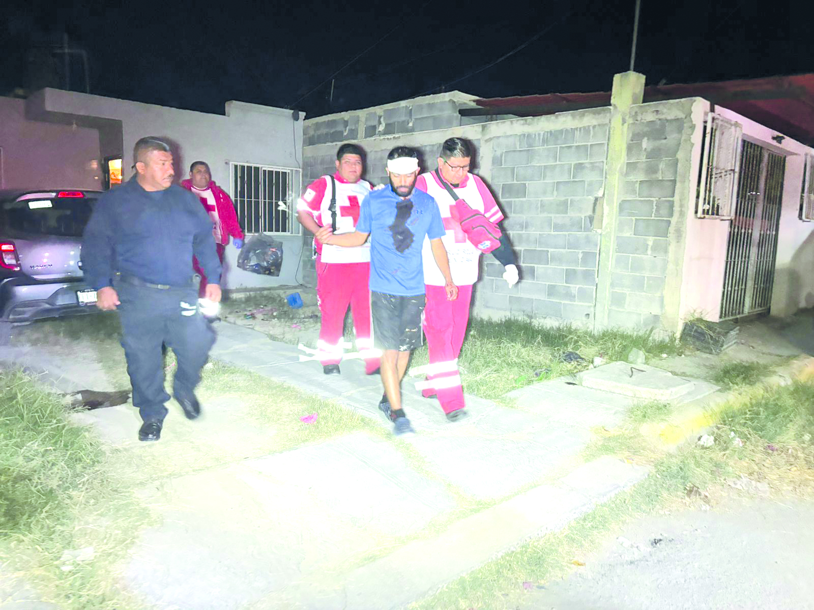 Padece brutal ataque al sorprender a ladrón