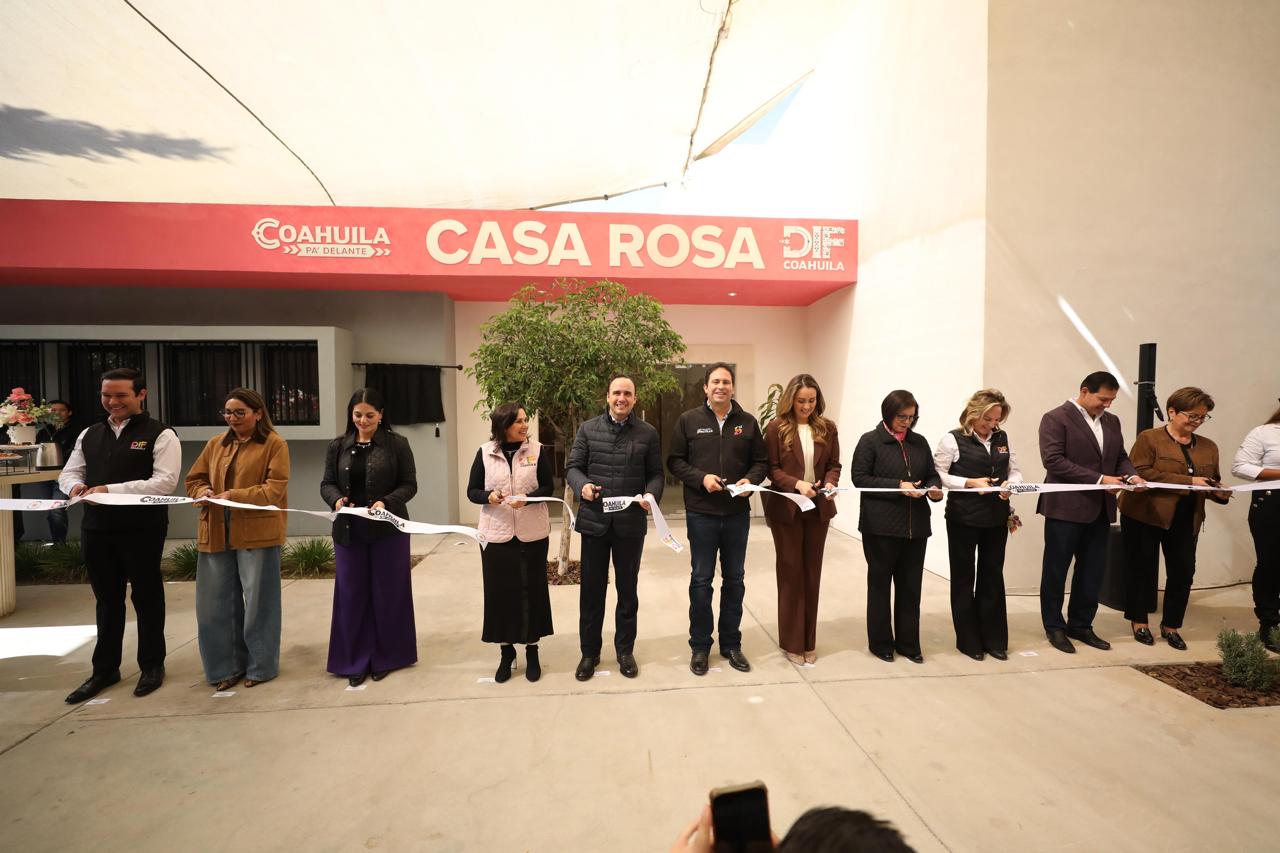 Reconstruyen la Casa Rosa para Niñas y Adolescentes
