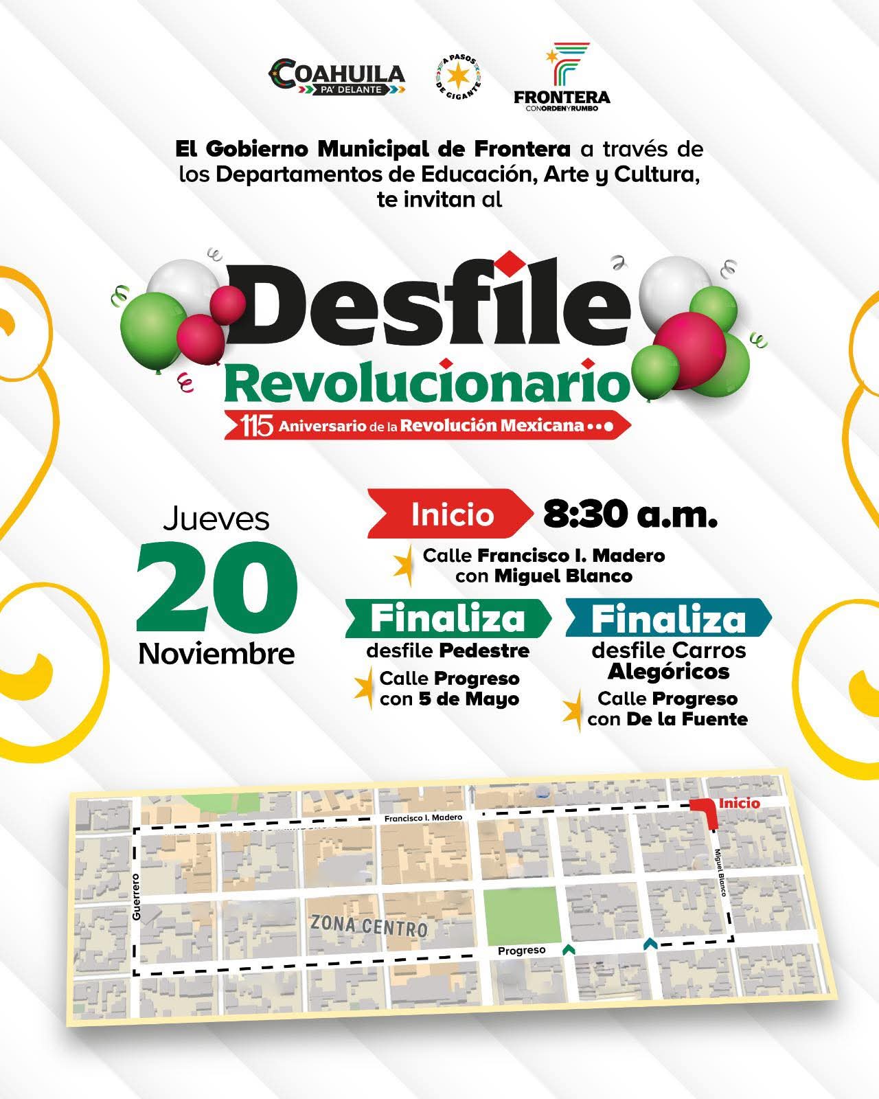 Vuelve Desfile Revolucionario tras años de ausencia en CF