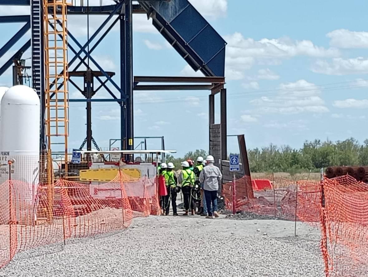 Avanza rescate en mina Pasta Conchos
