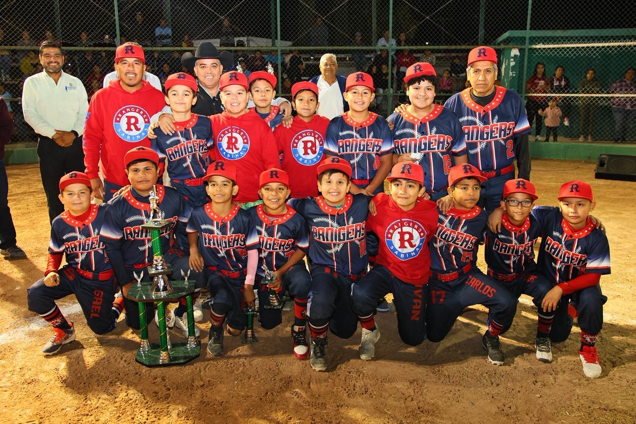 Arranca la Liga Infantil de Béisbol de Sabinas