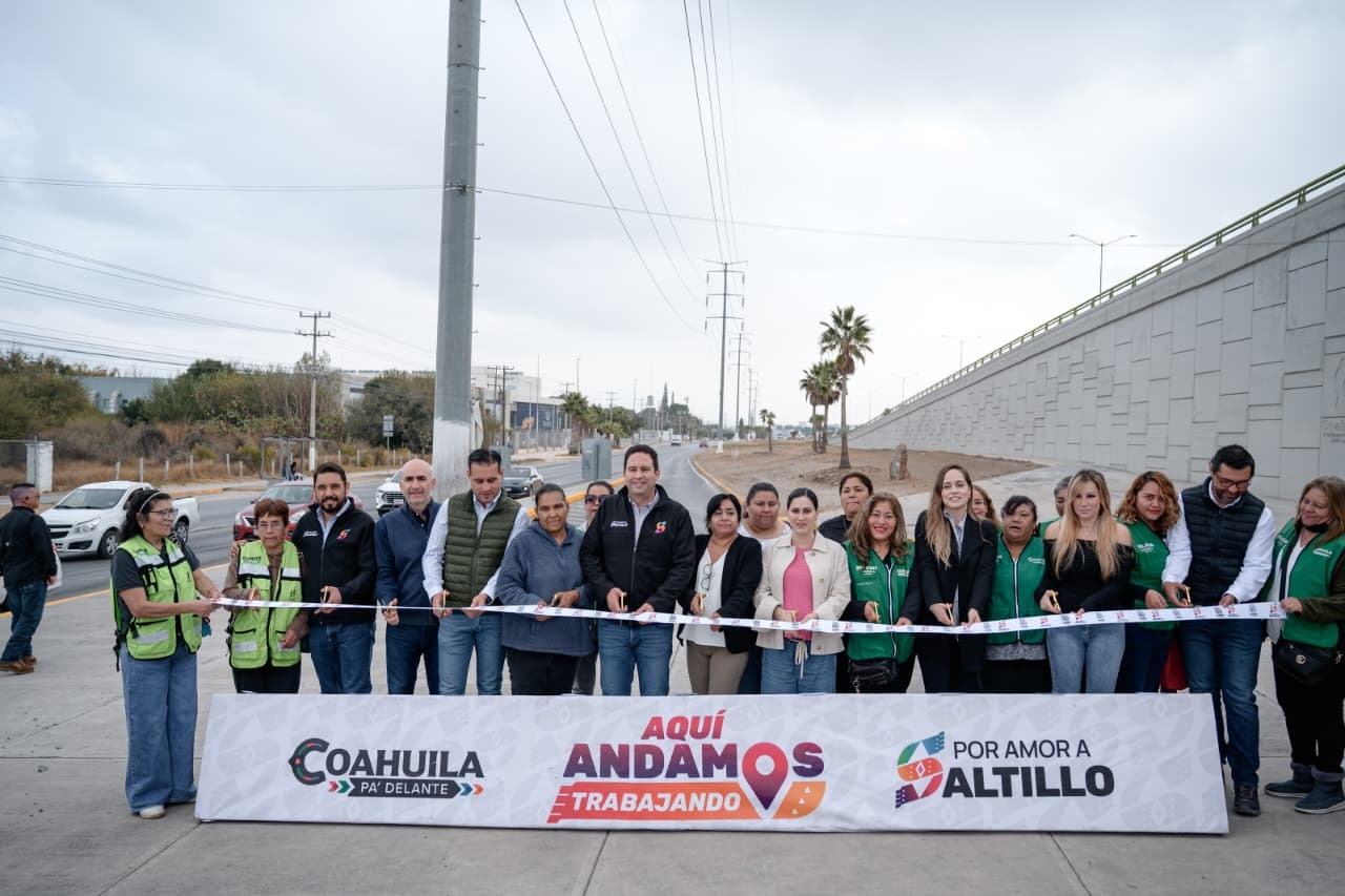 Entrega Javier Díaz adecuación vial