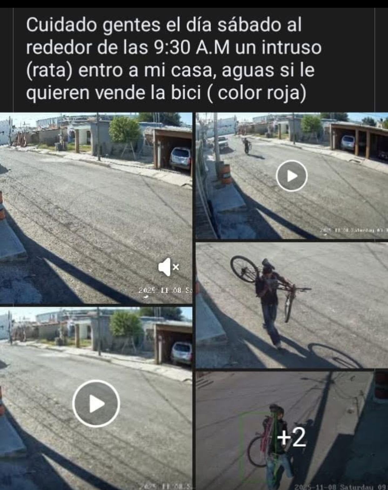 Lo detienen por robo de bicicleta