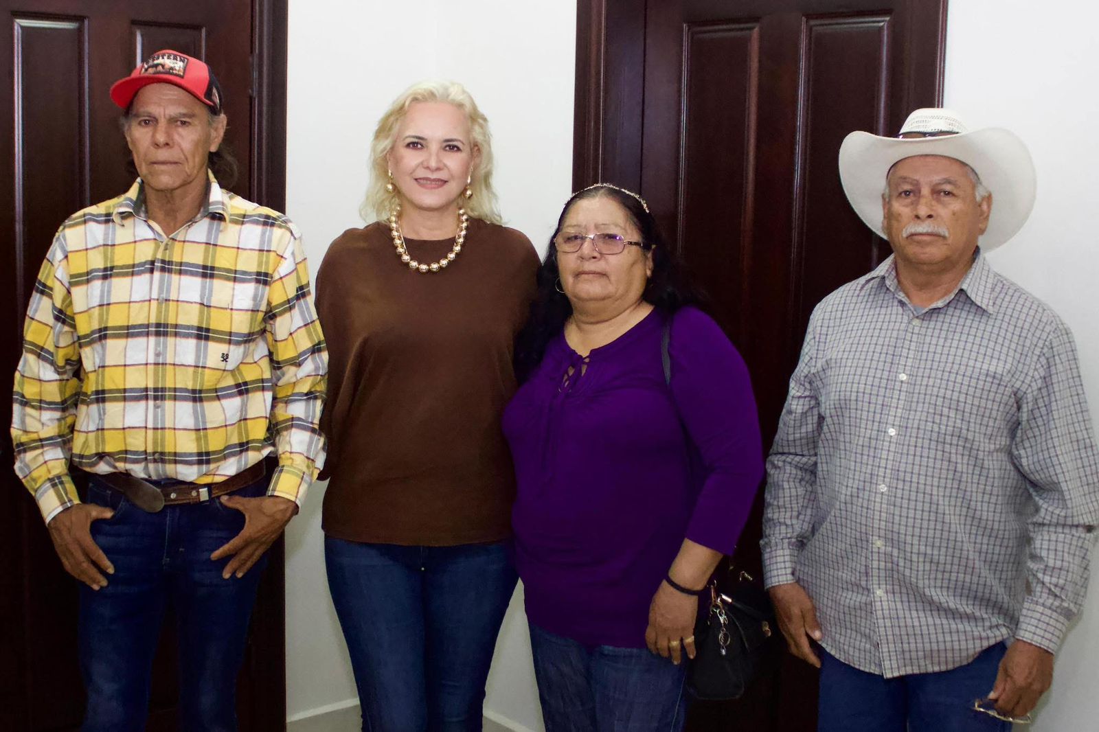 Respaldará Laura festejos por aniversario de ejido