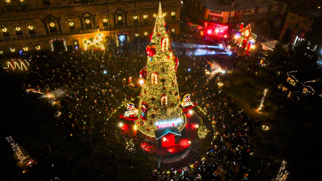 Enciende Saltillo la magia navideña