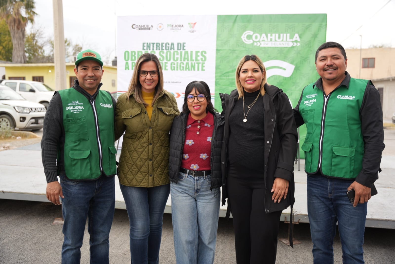 Entrega Yesica más calles rehabilitadas