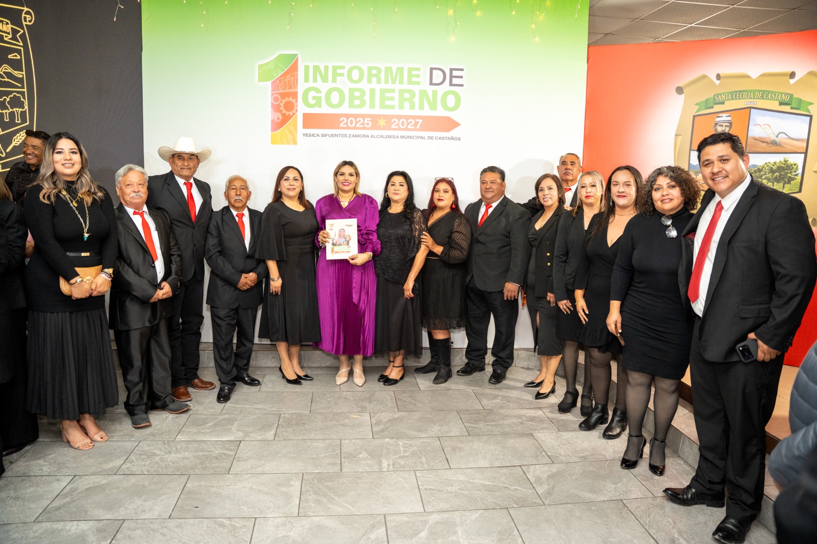 Rinde Yesica su Primer Informe de Resultados