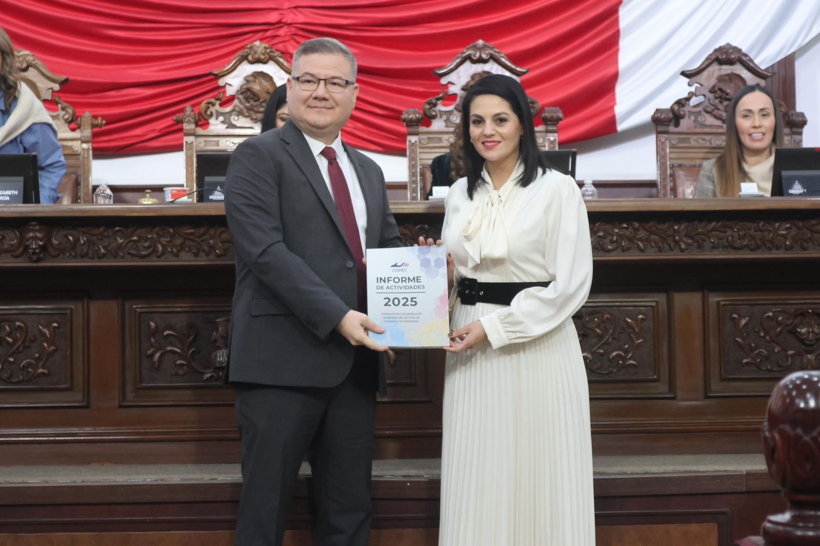 Recibe Congreso de Coahuila informe de Derechos Humanos