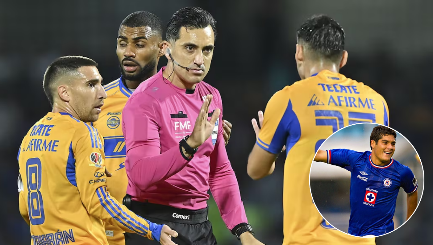 Árbitro del Cruz Azul vs Tigres es familiar del Chuletita Orozco, exfutbolista de La Máquina