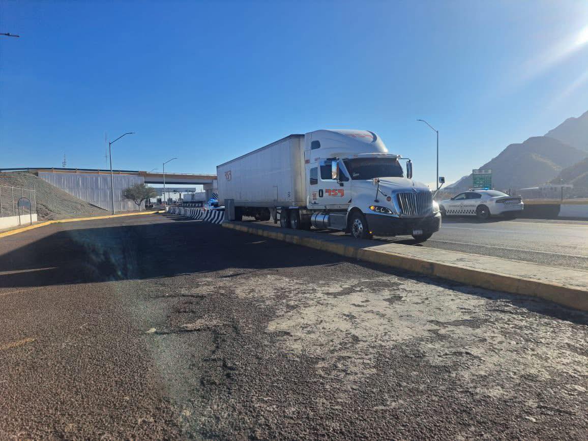Evitan robo de carga en la Saltillo–Torreón