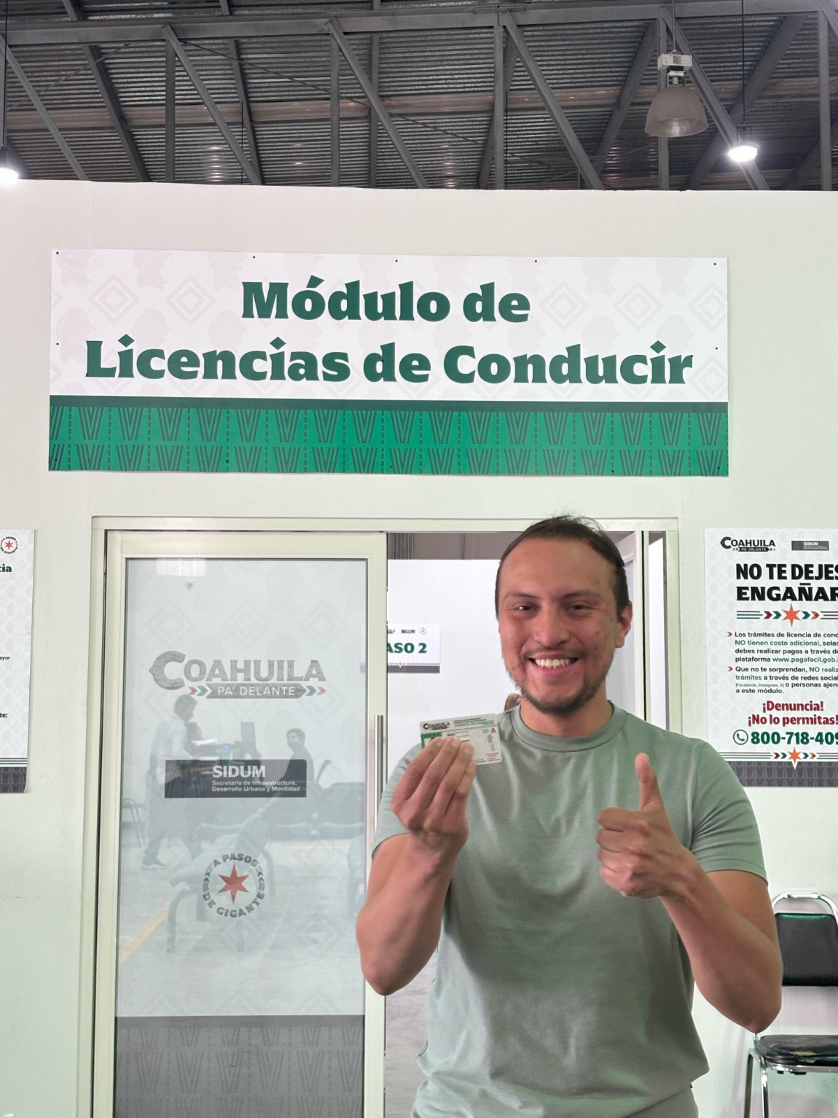 Informan horarios en trámites de licencias