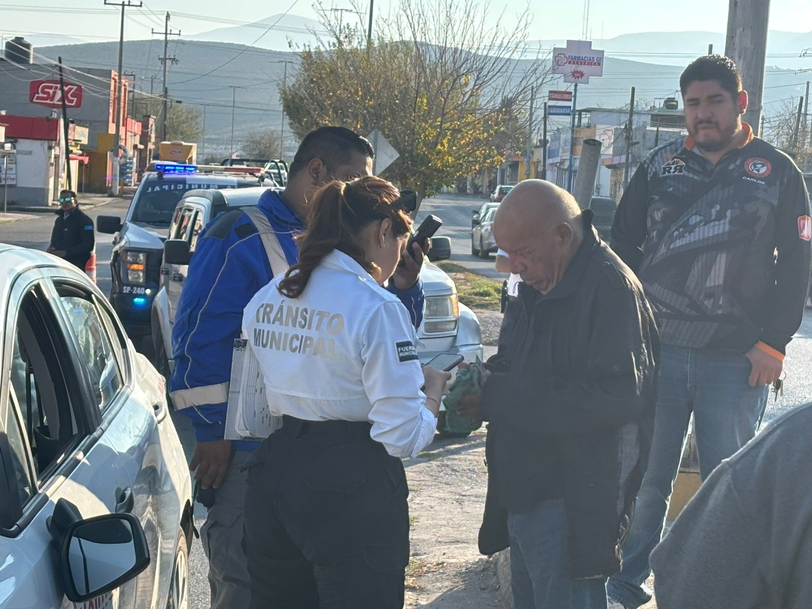 Provoca “El Huevo» un accidente en la Obrera
