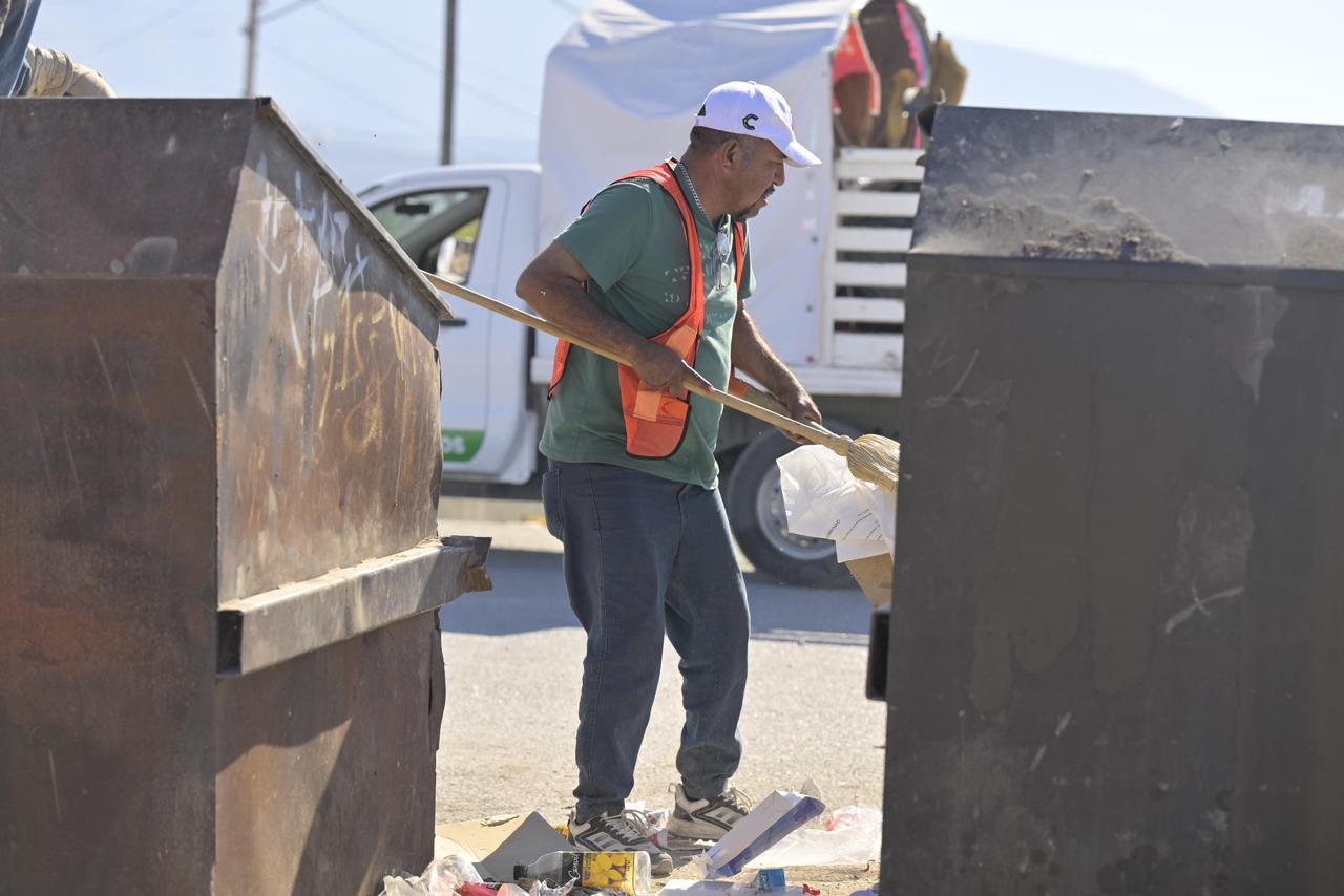 Sin tregua la recolección de basura en Monclova