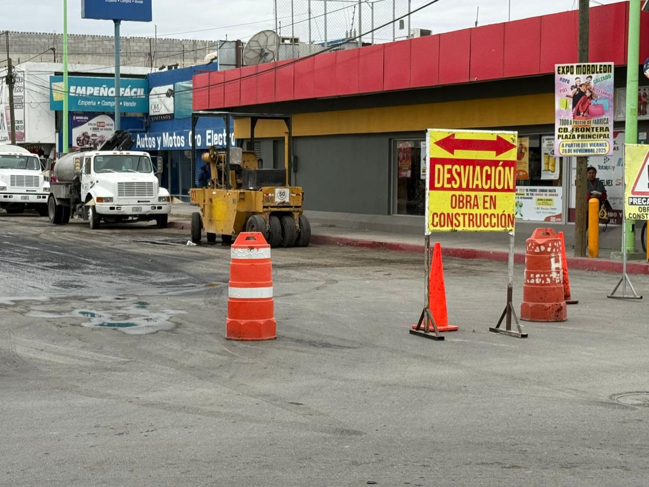 Sugieren rutas alternas por obras viales en ZC