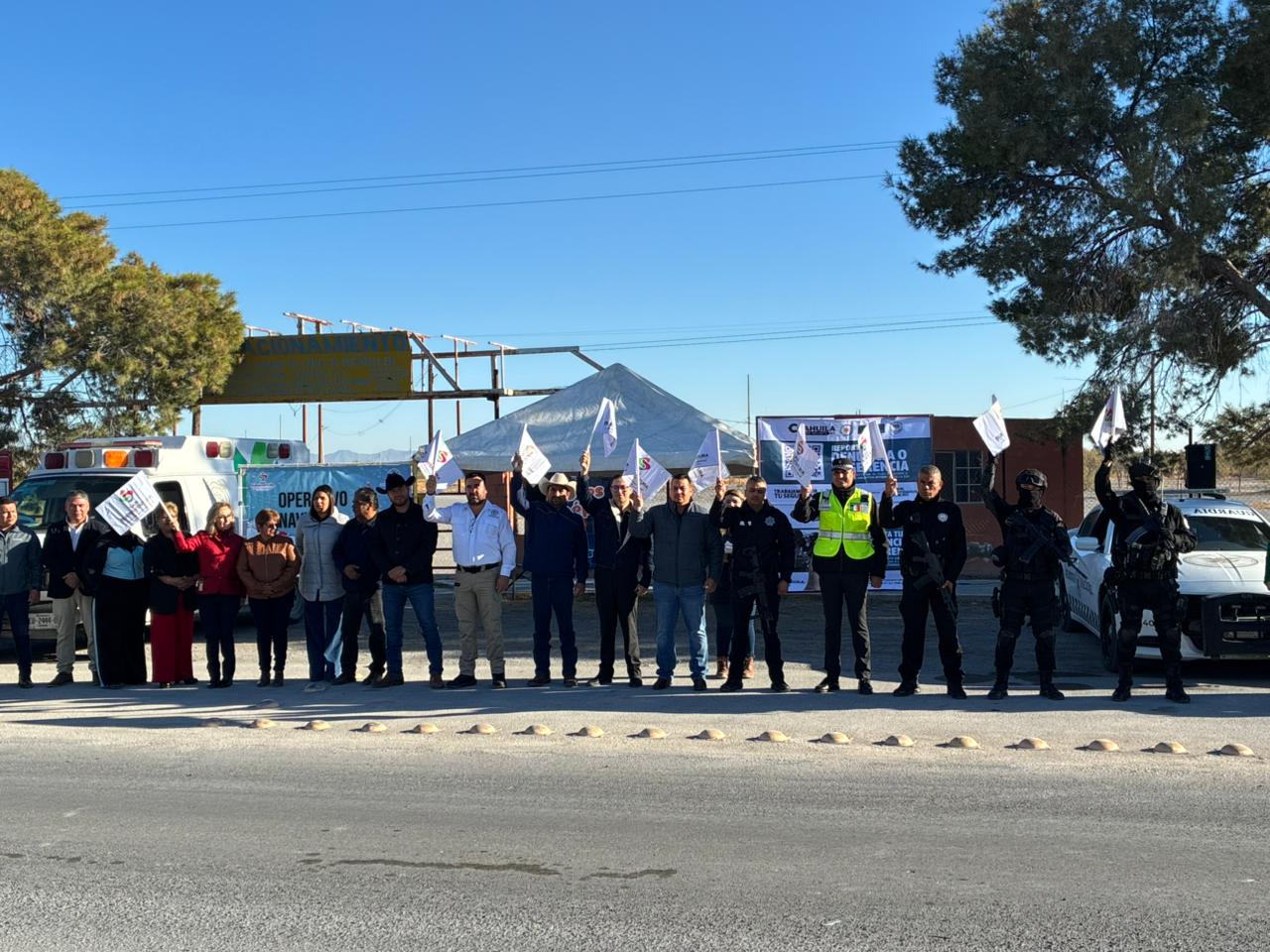 Dan inicio en SB al Operativo Navideño
