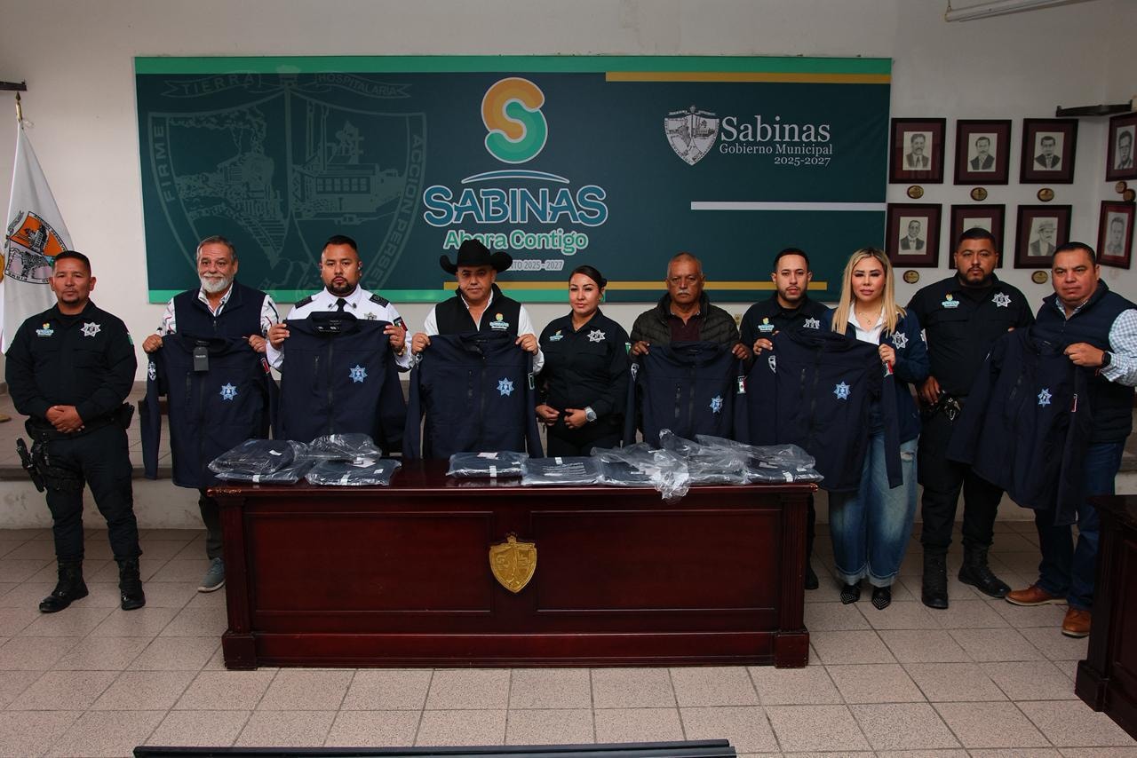 Mejora Chano el equipamiento de Seguridad Pública de Sabinas