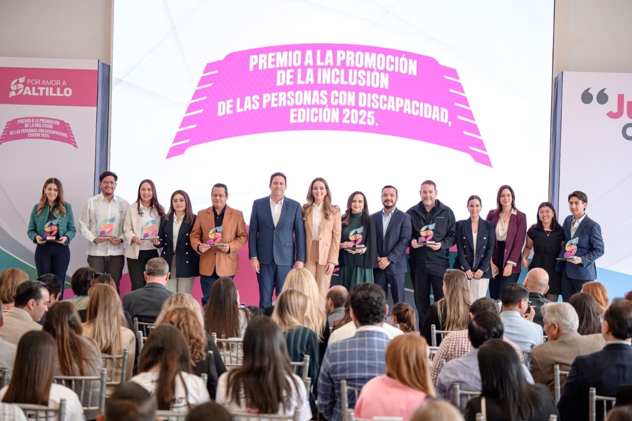 Es Saltillo capital del trabajo por la inclusión: Javier Díaz