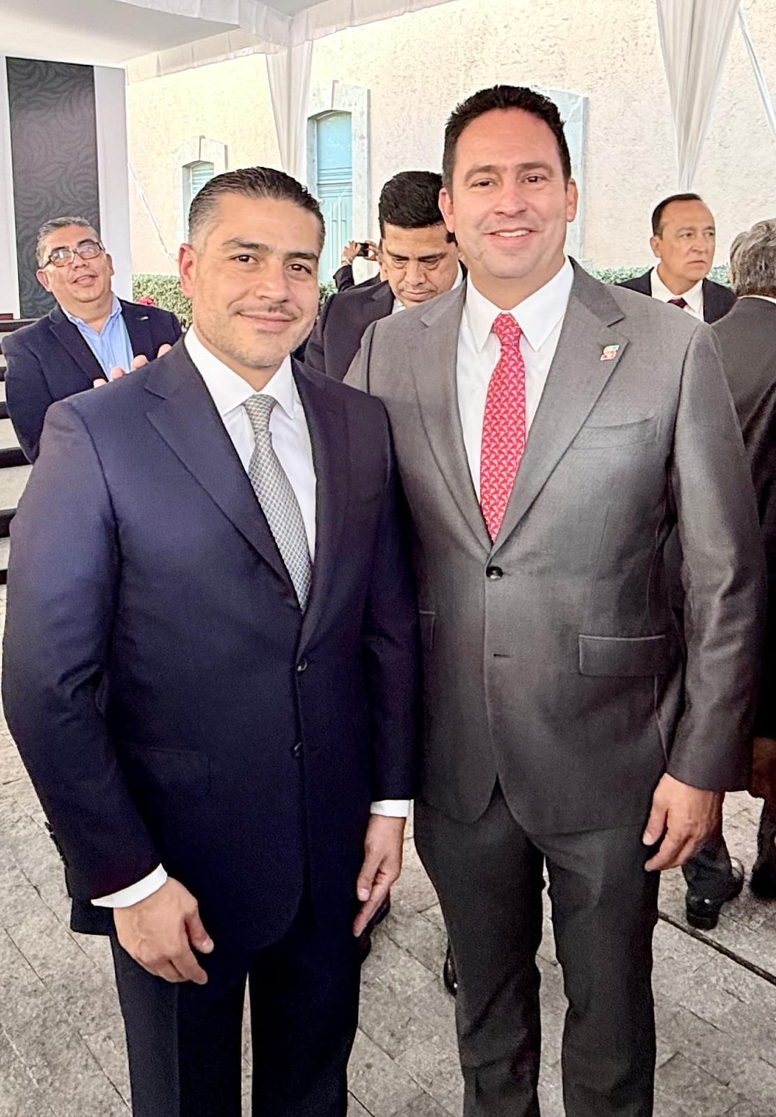 Fortalecen Manolo, Harfuch y Javier la alianza por seguridad