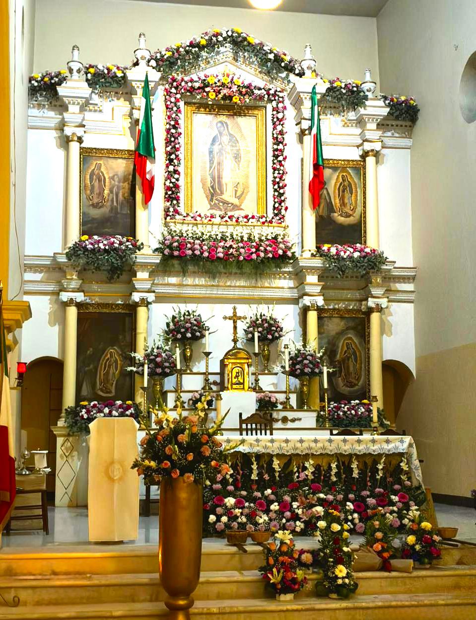 Celebró Parras con fervor a la Virgen de Guadalupe
