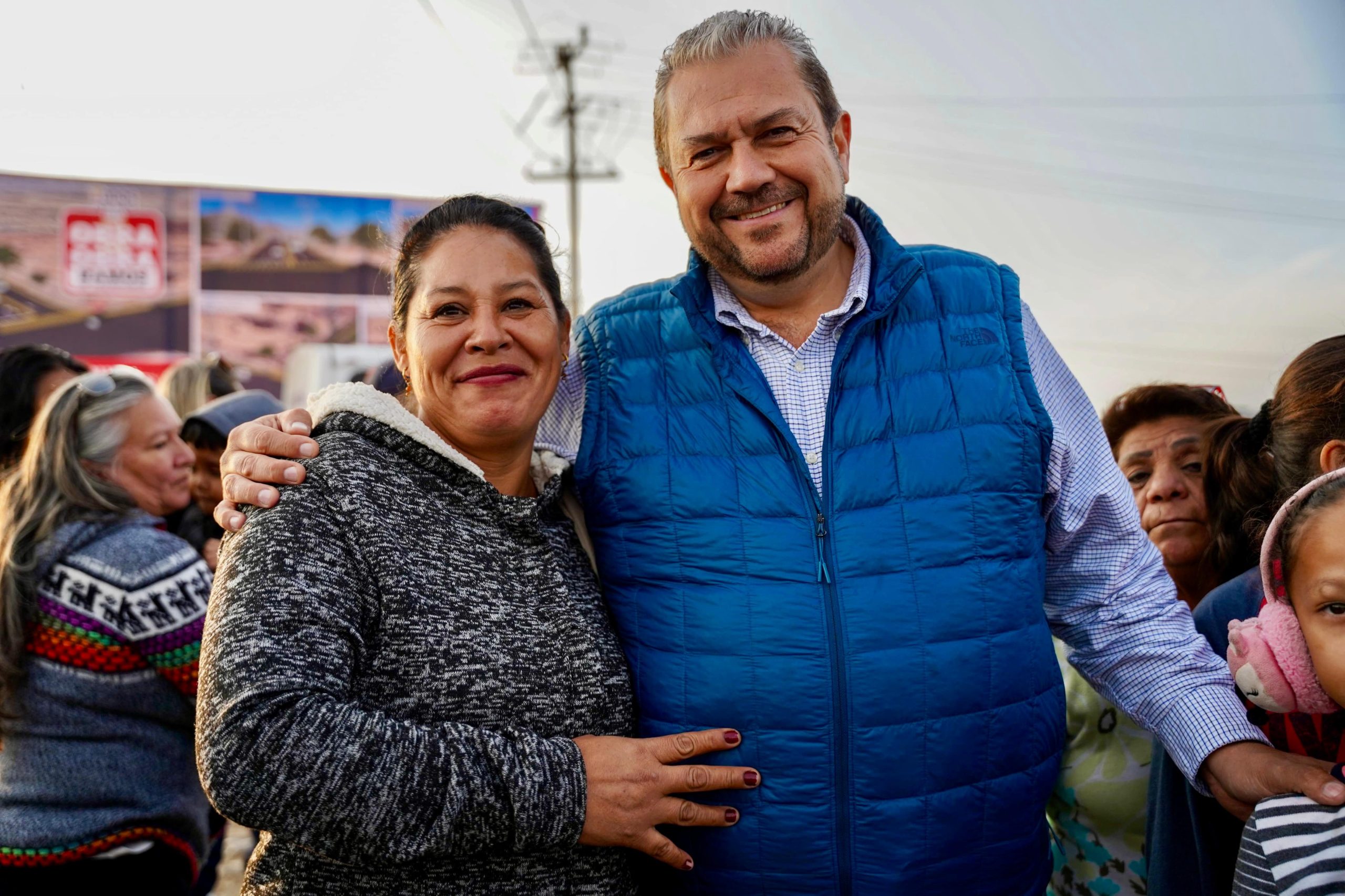 Vecinos agradecen rehabilitación del Camino Real del Valle