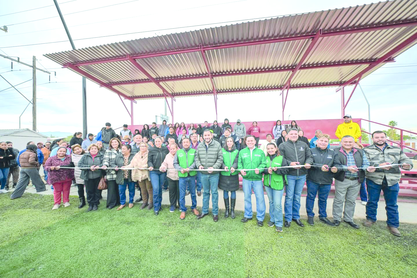 Entrega Carlos renovada obra del Campo Garibay