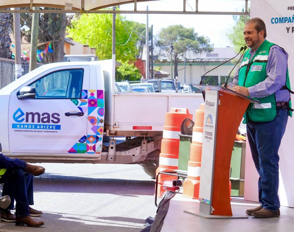 Impulsa Tomás Gutiérrez nueva etapa en la gestión del agua en Ramos Arizpe