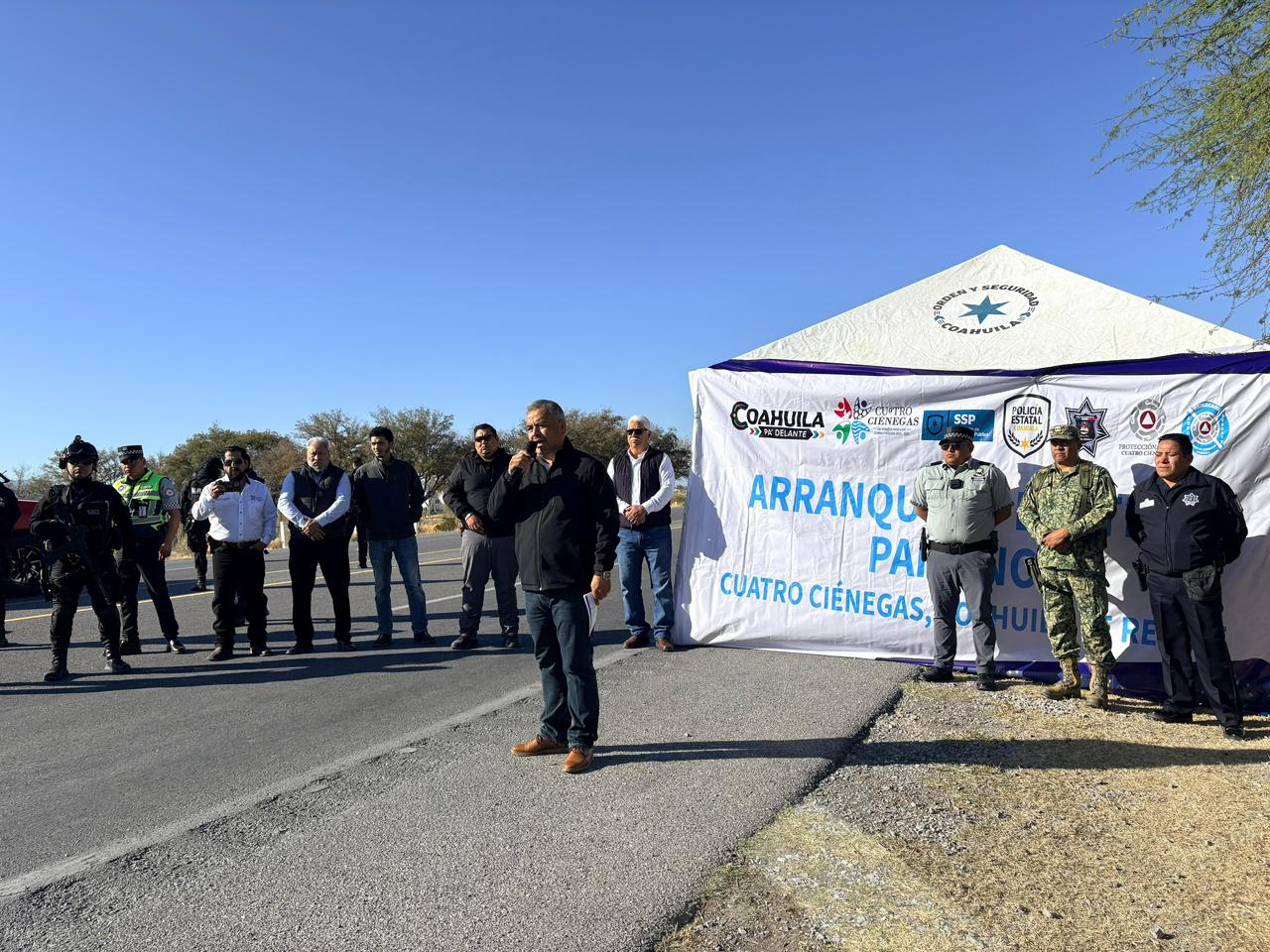 ARRANCA EN CUATRO CIÉNEGAS EL OPERATIVO BIENVENIDO PAISANO