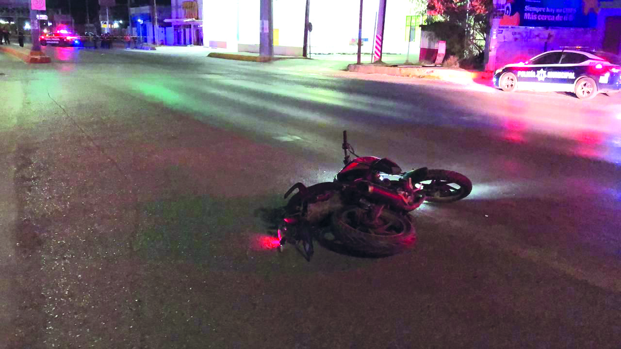 Pierde motociclista la vida en accidente