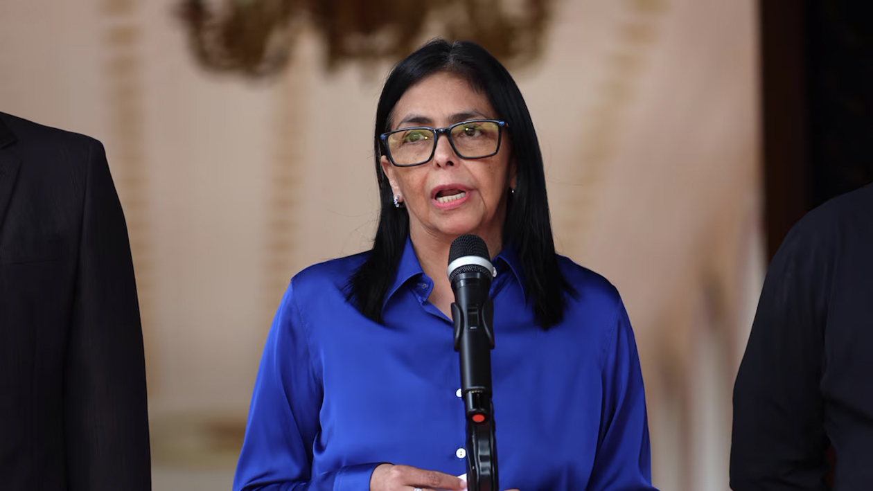 Delcy Rodríguez ‘pinta su raya’