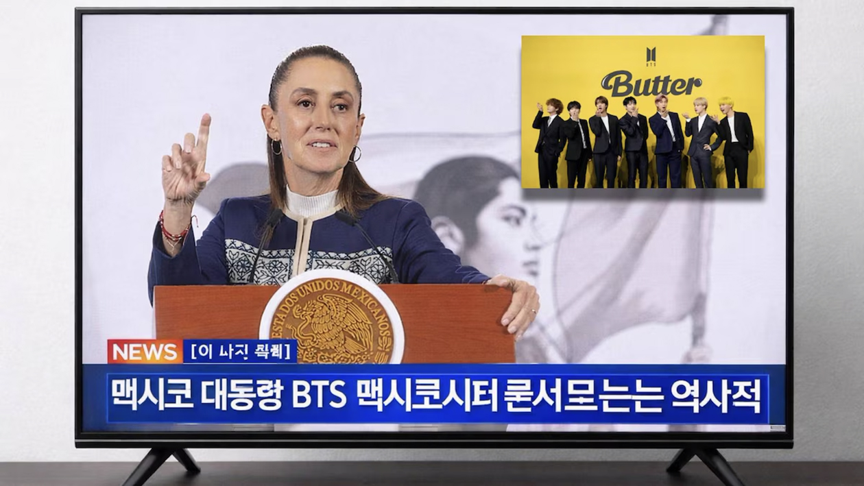 Debuta CSP en TV coreana