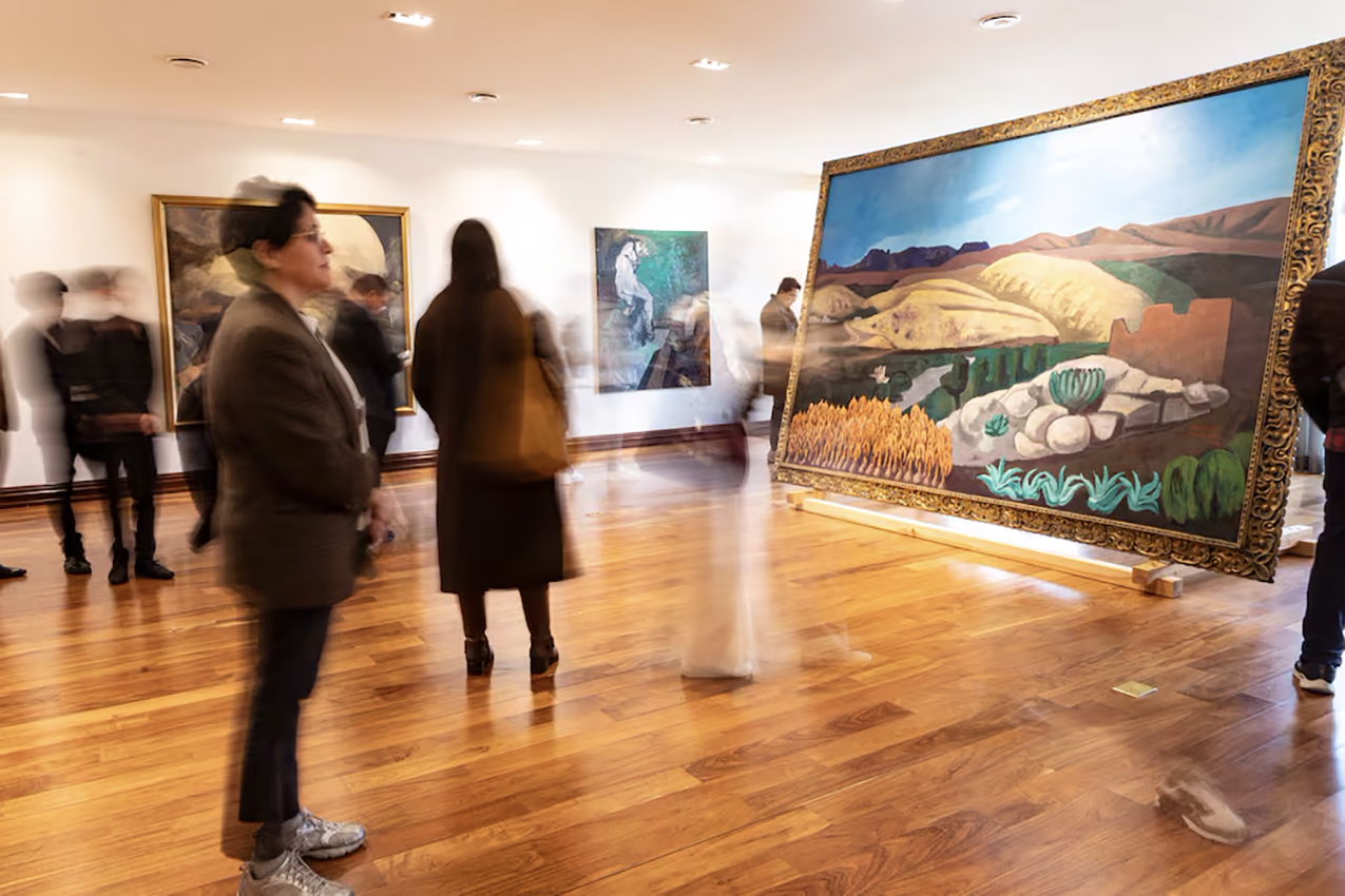 Sale a la luz arte “secreto” del ex Presidente Salinas