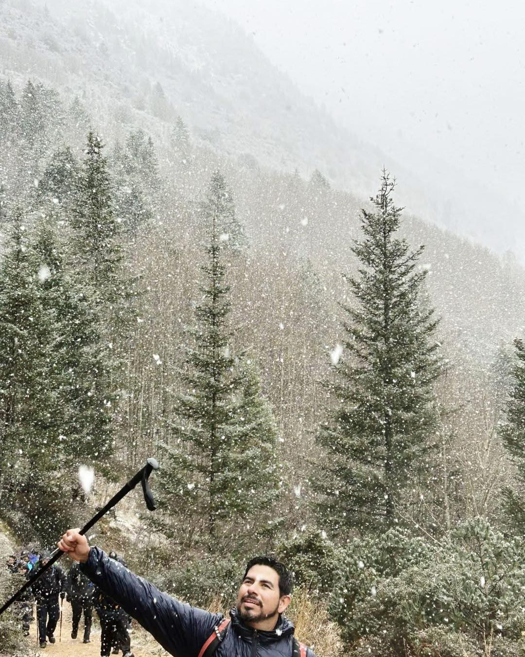 Sierra de Arteaga se cubre de blanco