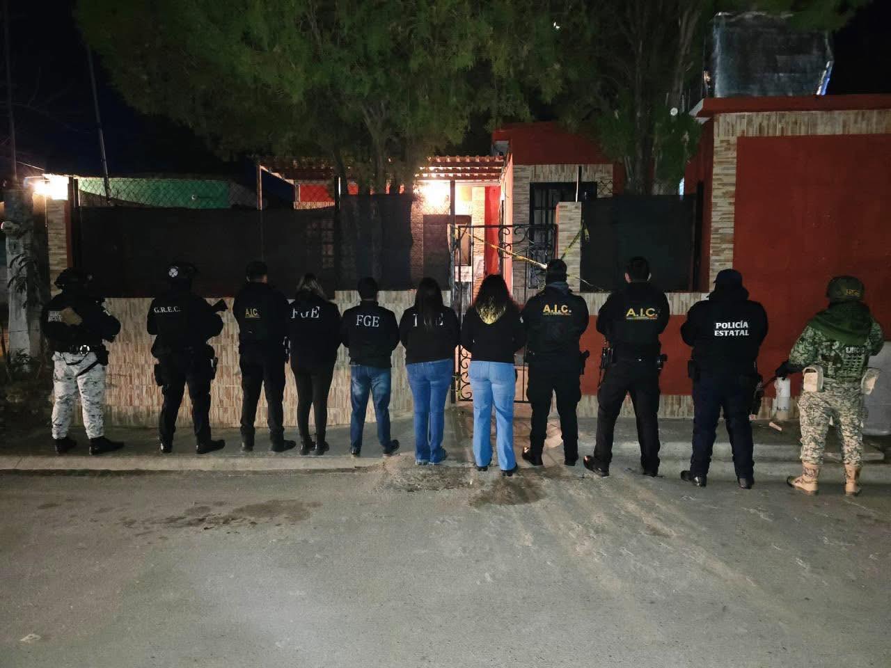Ejecuta FGE doble cateo en Múzquiz