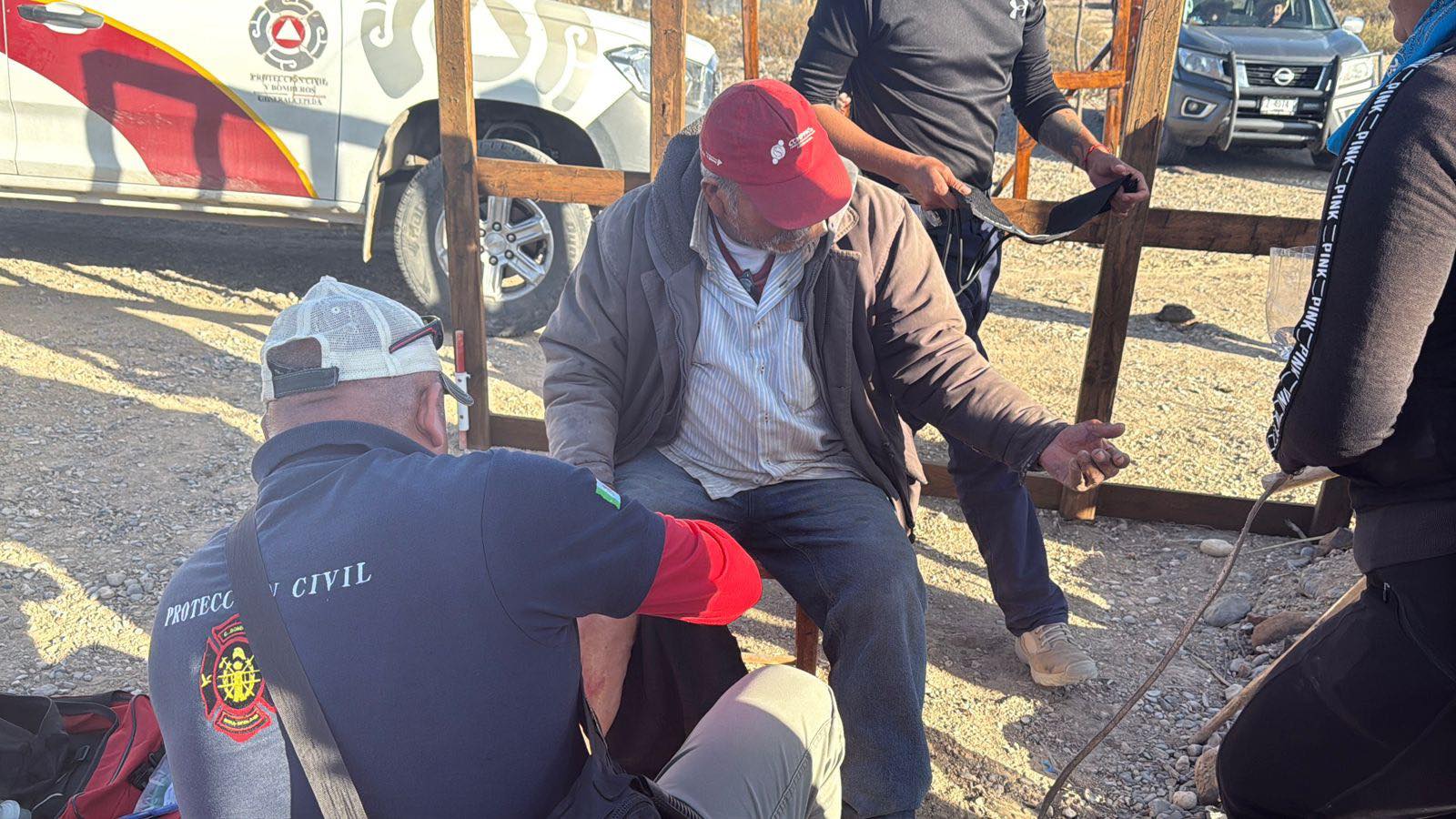 Sobrevive Don Manuel dos días a la intemperie