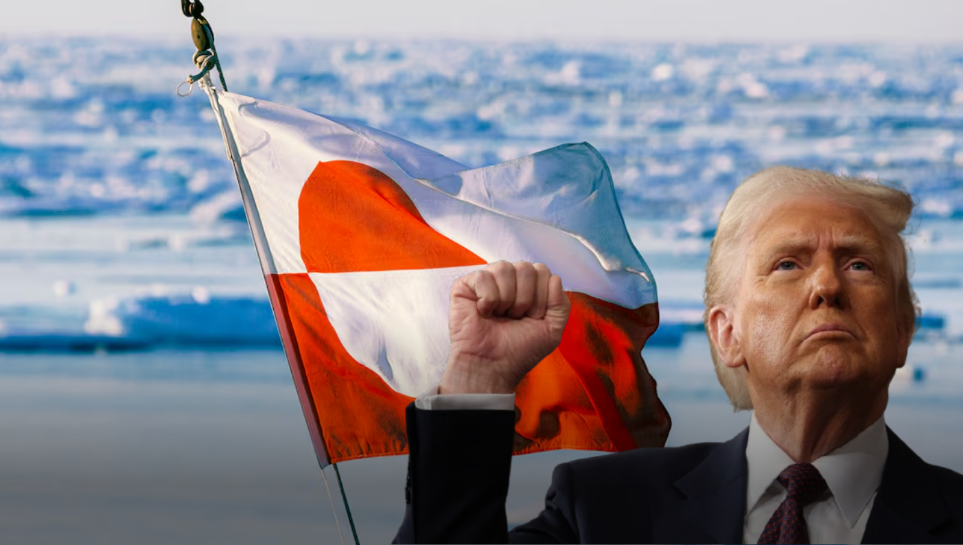 Trump descarta invasión de EU a Groenlandia… pero advierte que se ‘vengará’ si no se aprueba compra