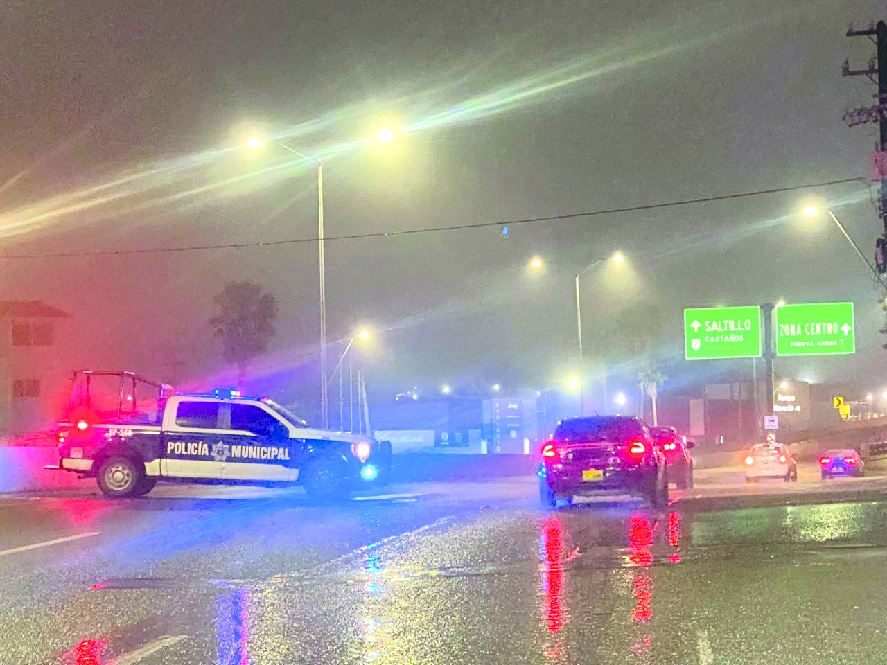 Cierran los puentes del Pape por riesgo de hielo
