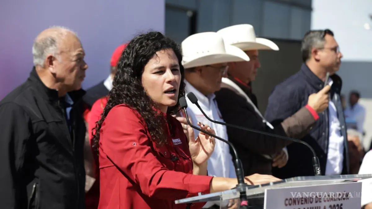Coahuila es tierra de gente echada pa’ delante: Luisa María Alcalde