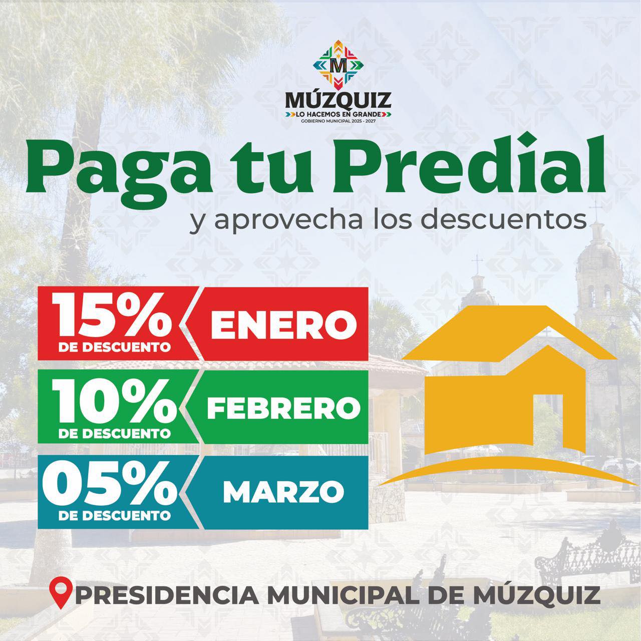 Premiará Múzquiz a los contribuyentes cumplidos