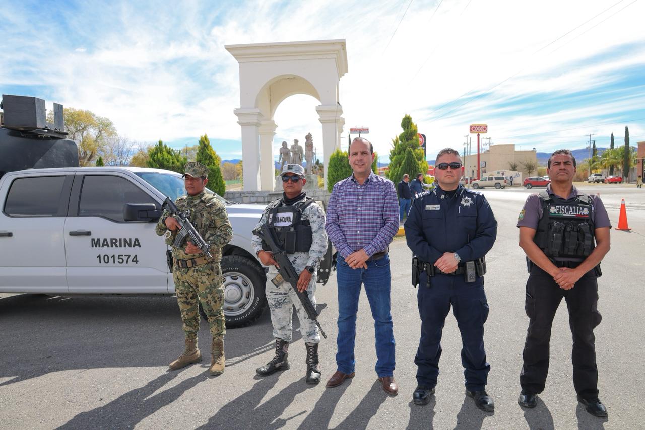 Recibe Parras a motociclistas con operativo de seguridad integral