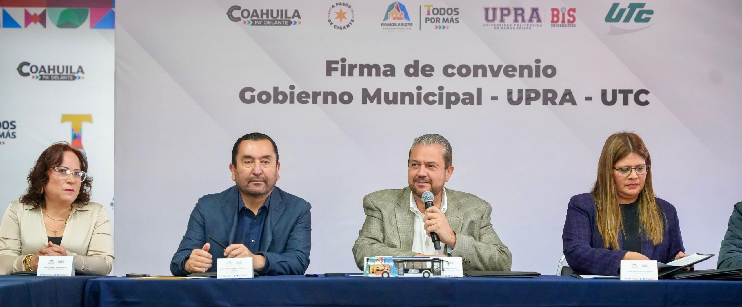 Fortalece Ramos desarrollo académico con UPRA y UTC