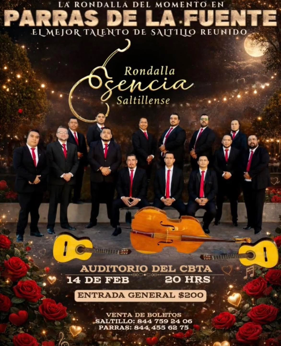 Traerá la Rondalla su romanticismo a Parras