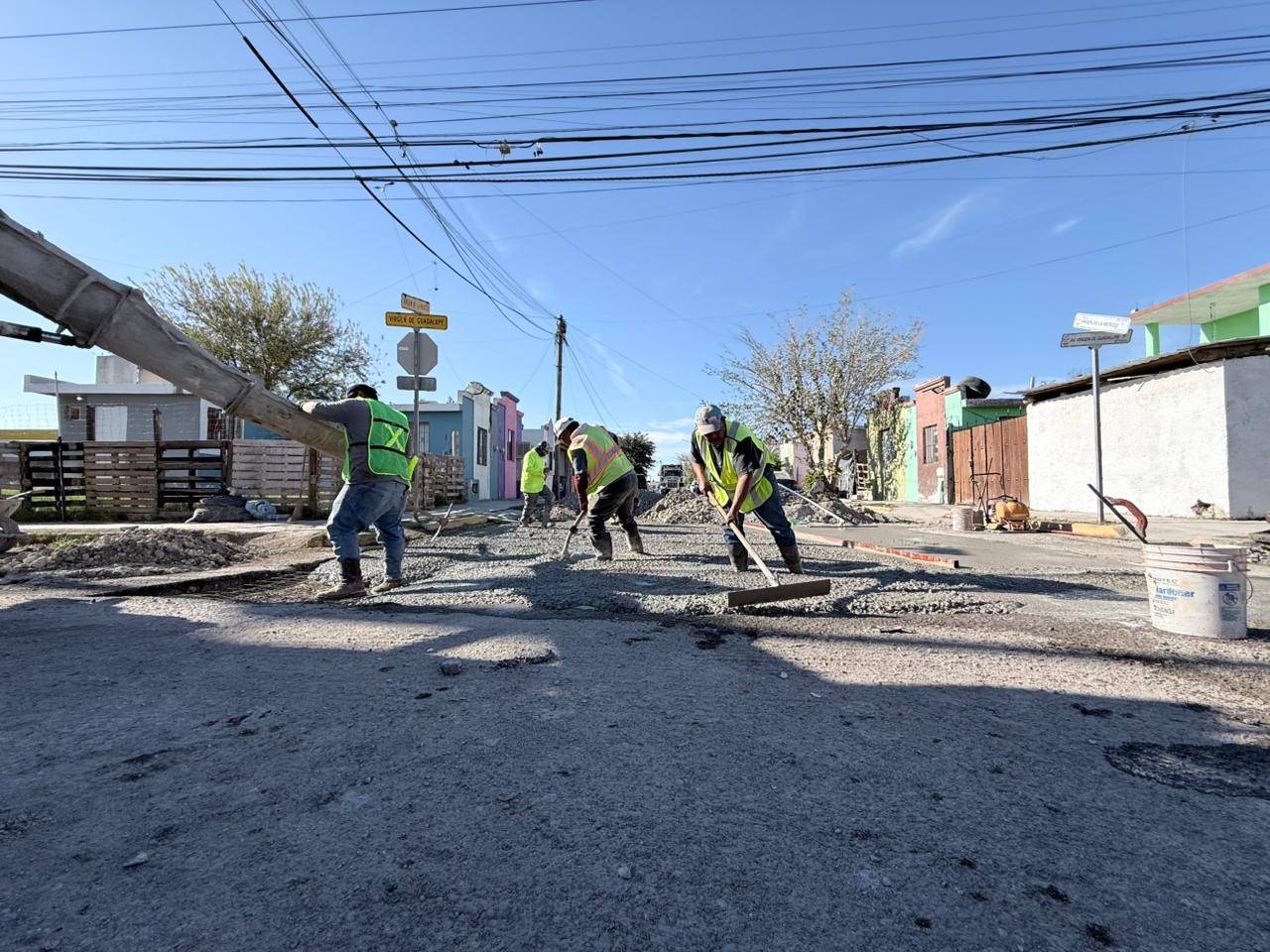 Cumple Chano con obras en la colonia Las Vírgenes