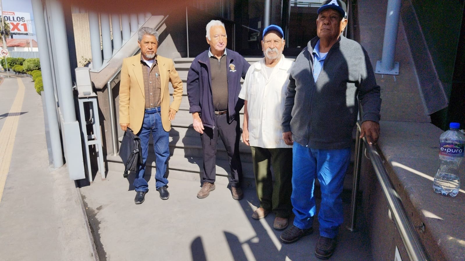 Protestan en Saltillo por minipensiones del IMSS