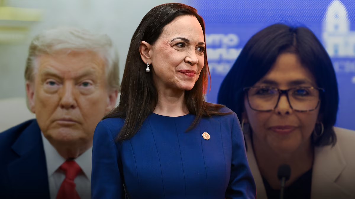 Ni Delcy Rodríguez ni Trump: Venezolanos prefieren a María Corina Machado como presidenta, según encuesta